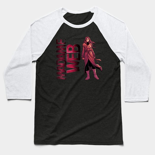 Madame-Web Baseball T-Shirt by Alexa